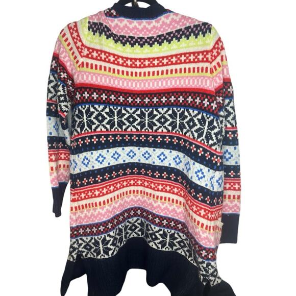 Old Navy brightly colored cardigan sweater size medium - Picture 4 of 5